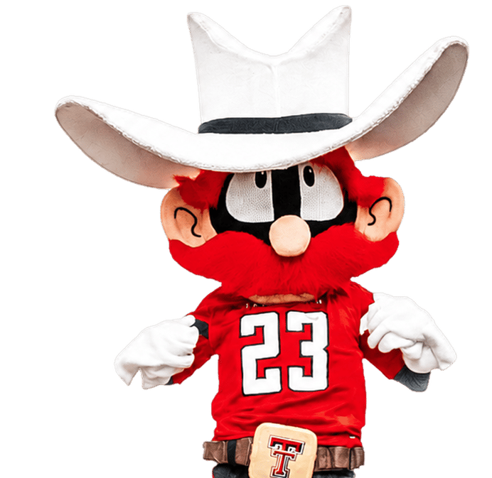 Raider Red, the Texas Tech mascot