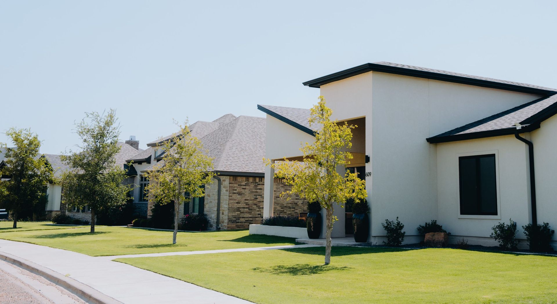 A modern West Texas home