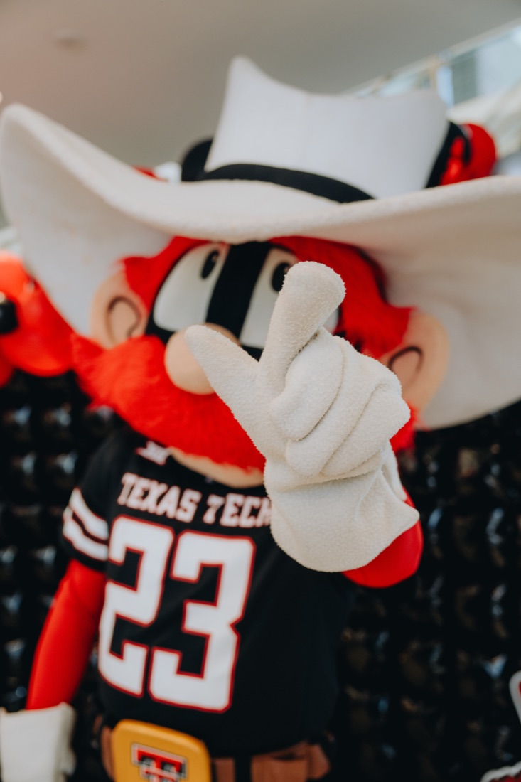 Raider Red mascot